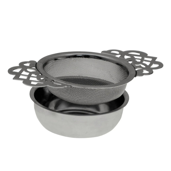 Avanti Empress Tea Strainer W/drip Tray