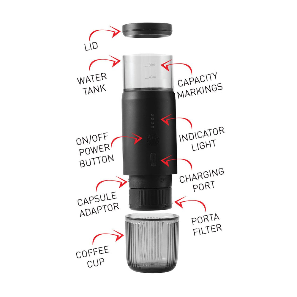 AVANTI APEX PORTABLE ESPRESSO MAKER HF