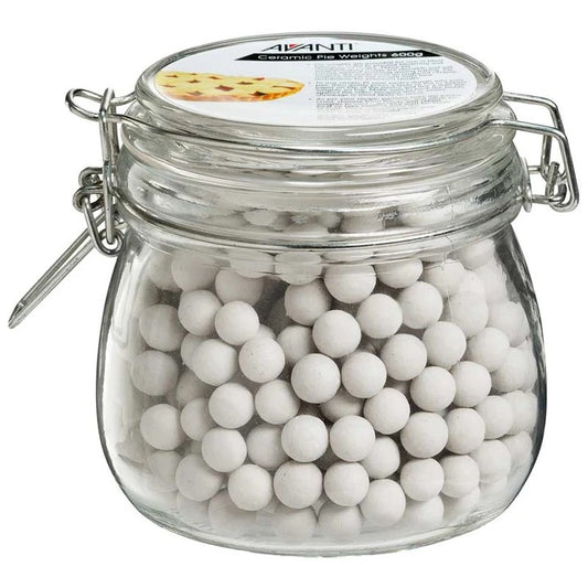 Avanti Ceramic Pie Weights Glass Jar