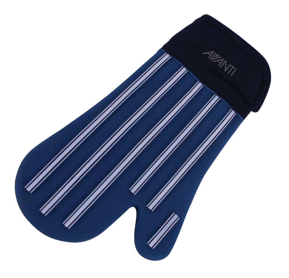 Avanti Silicone Oven Glove-butcher Stripe