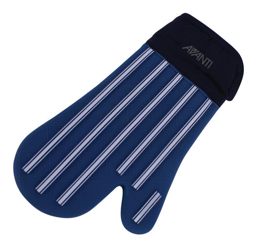 Avanti Silicone Oven Glove-butcher Stripe