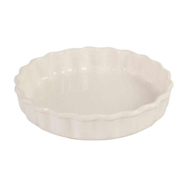 Chasseur La Cuisson Flan Dish 26Cm - Antique Cream