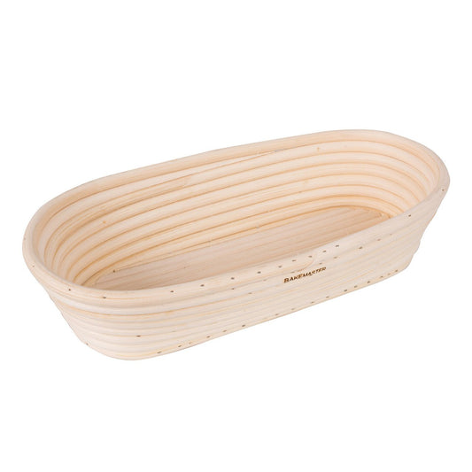 Bakemaster Oval Proving Basket 27x13x6.5
