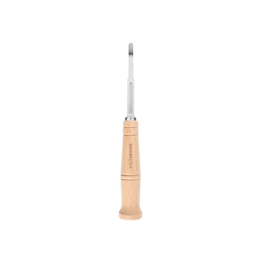 Bakemaster Dough Scouring Lame - Wood