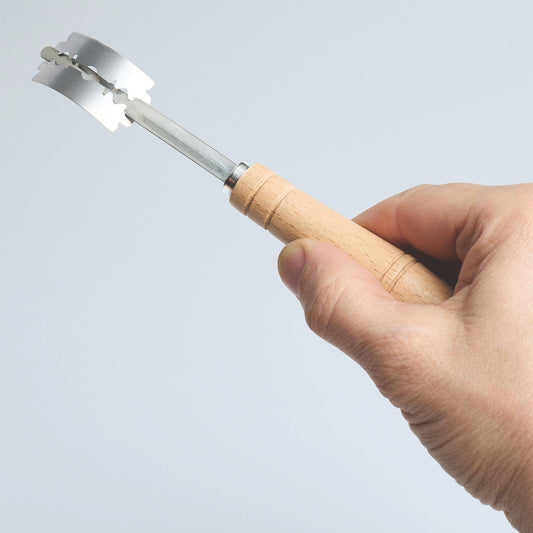 Bakemaster Dough Scouring Lame - Wood