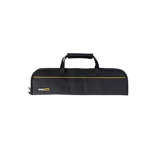 Cheftech Knife Roll 6 Pockets Black