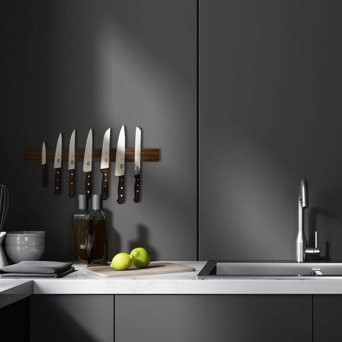 Cheftech Walnut Magnetic Knife Rack 45Cm