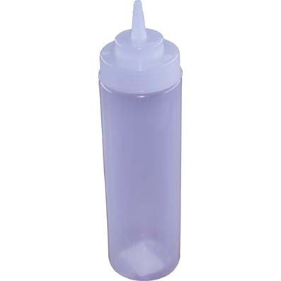 Chef Inox Squeeze Bottle -wide Mouth 720ml/24oz Clear