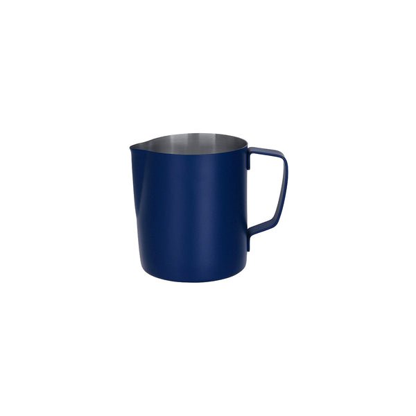 Milk Frothing Jug S/s 600ml Powder Coat Blue