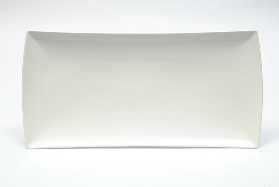 White Bistro Emw Rect Platter40x20