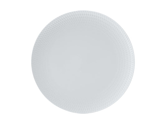 Mw White Basics Diamonds Dinner Plate 27cm