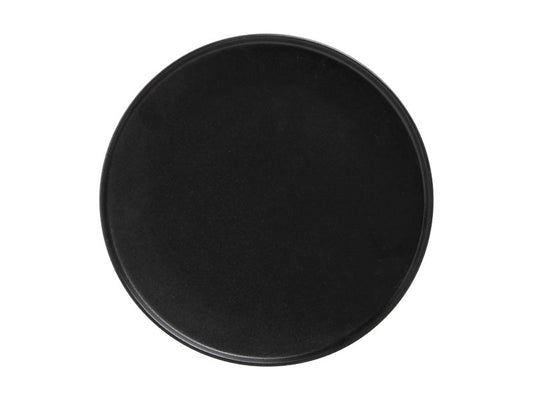 Caviar Black High Rim Plate 26.5cm
