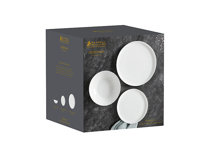 Cashmere Mansion 12pc High Rim Dinnerset