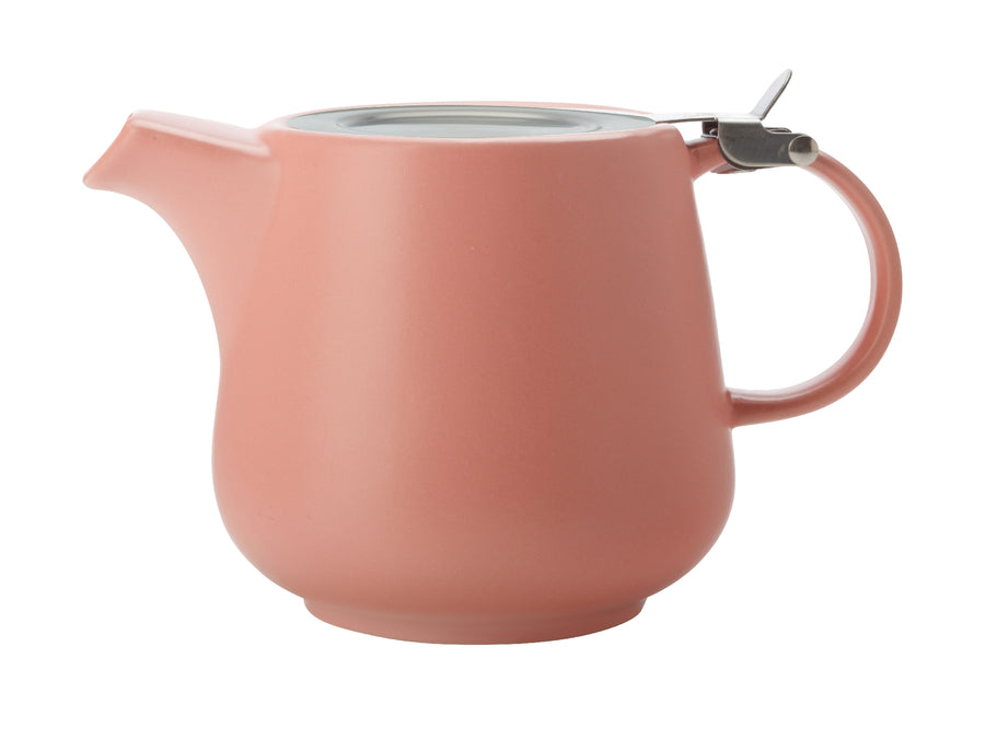 Tint Teapot 600ml Coral Pink [CLR:CORAL PINK]