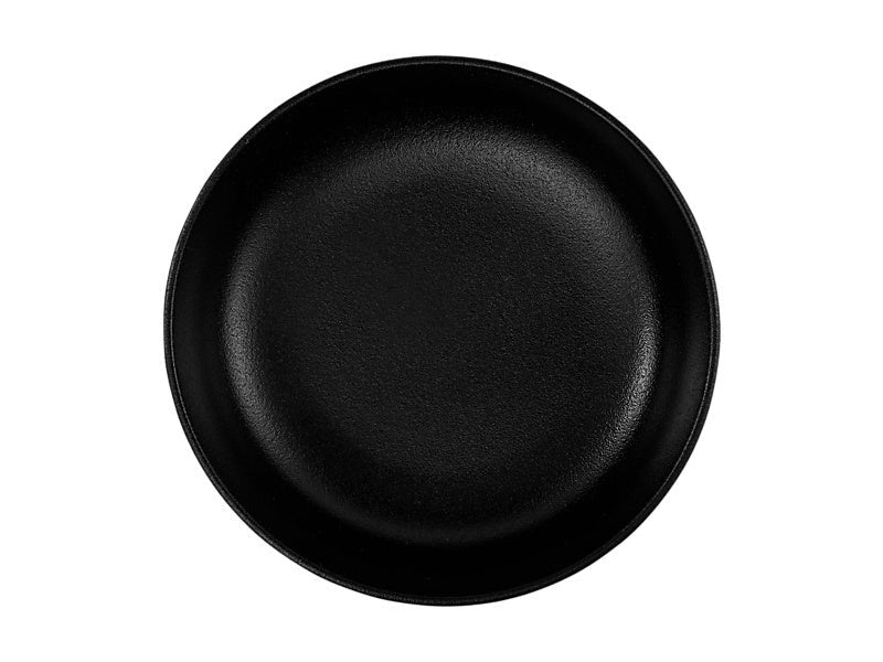 Caviar High Rim Platter 28cm Black