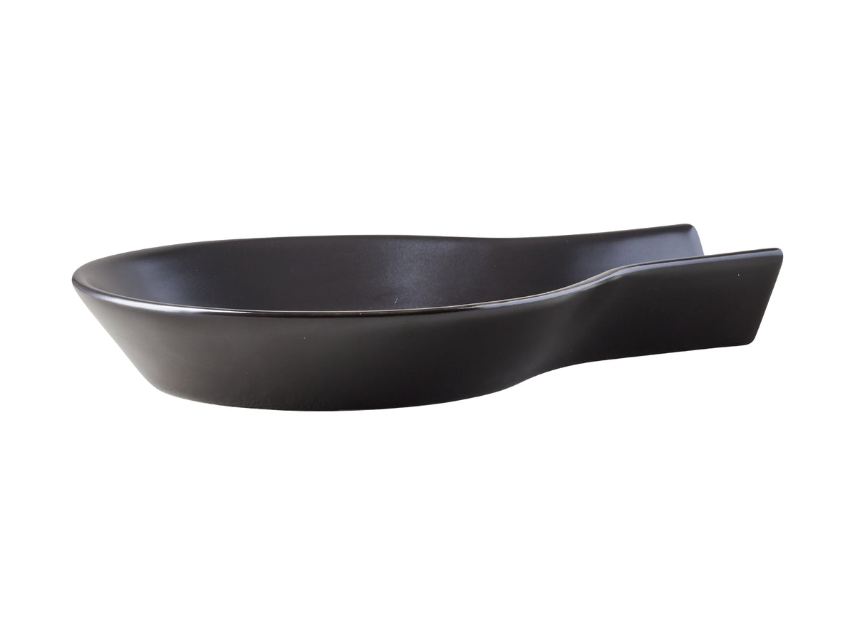Mw Epicurious Spoon Rest Black Gift Boxed