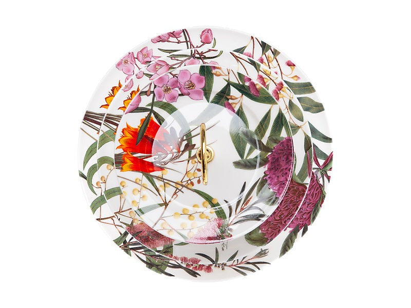 Mw Royal Botanic Gardens Australian Botanics 3 Tiered Cake Stand Gift Boxed