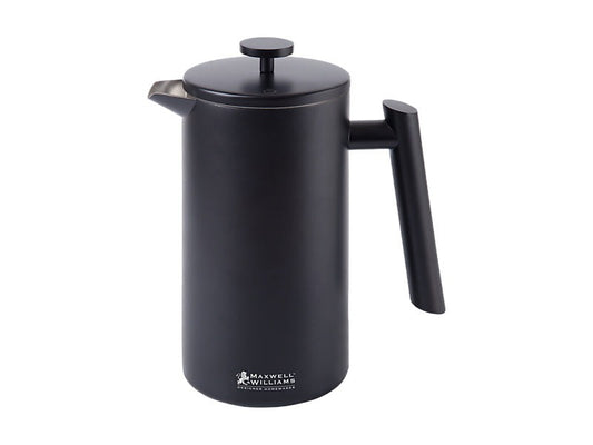 Mw Blend Robusta Double Wall Plunger 1l Black Gift Boxed