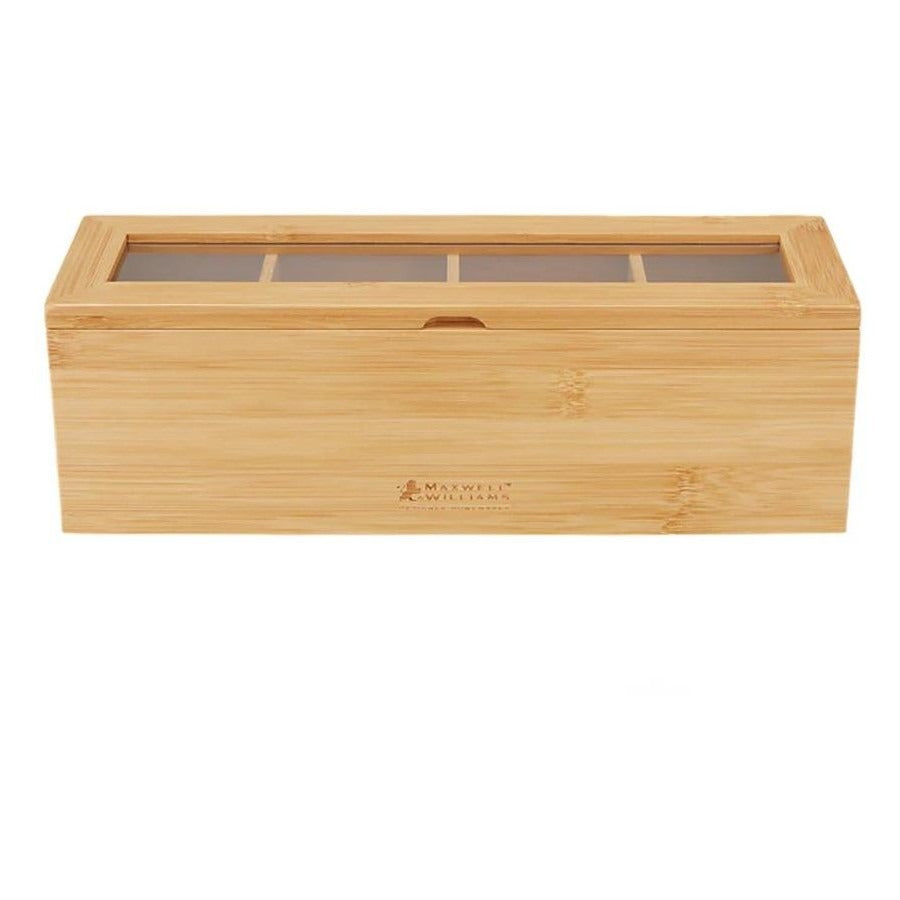Mw Evergreen Bamboo Tea Box 29.5x9x9.5cm