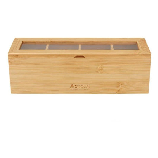 Mw Evergreen Bamboo Tea Box 29.5x9x9.5cm