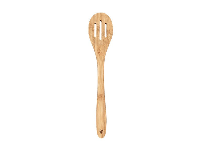 Mw Evergreen Bamboo Slotted Spoon 33cm