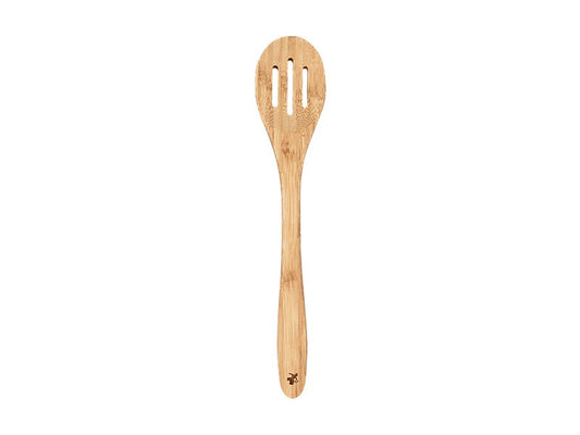 Mw Evergreen Bamboo Slotted Spoon 33cm