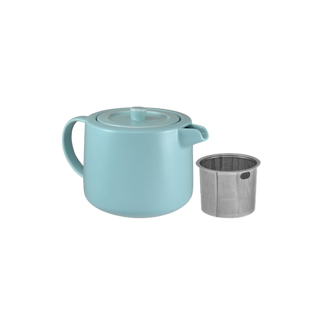 Mw Cafe Life Teapot With Infuser 1L Cloud Gift Boxed