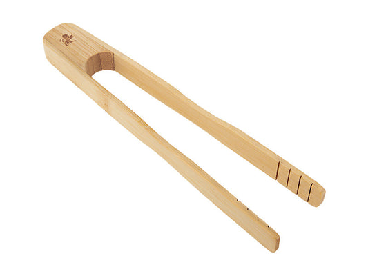 Mw Evergreen Bamboo Toast Tongs 21Cm