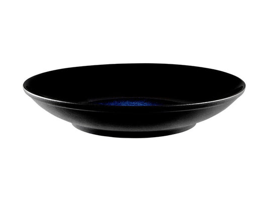 Mw Caviar Midnight Footed Bowl 25X4.5Cm