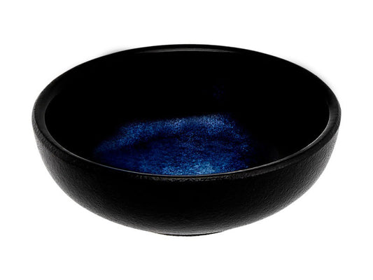 Mw Caviar Midnight Round Sauce Dish 10cm