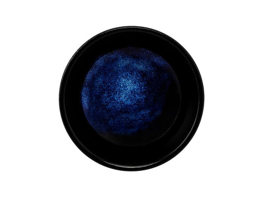 Mw Caviar Midnight Round Sauce Dish 10cm