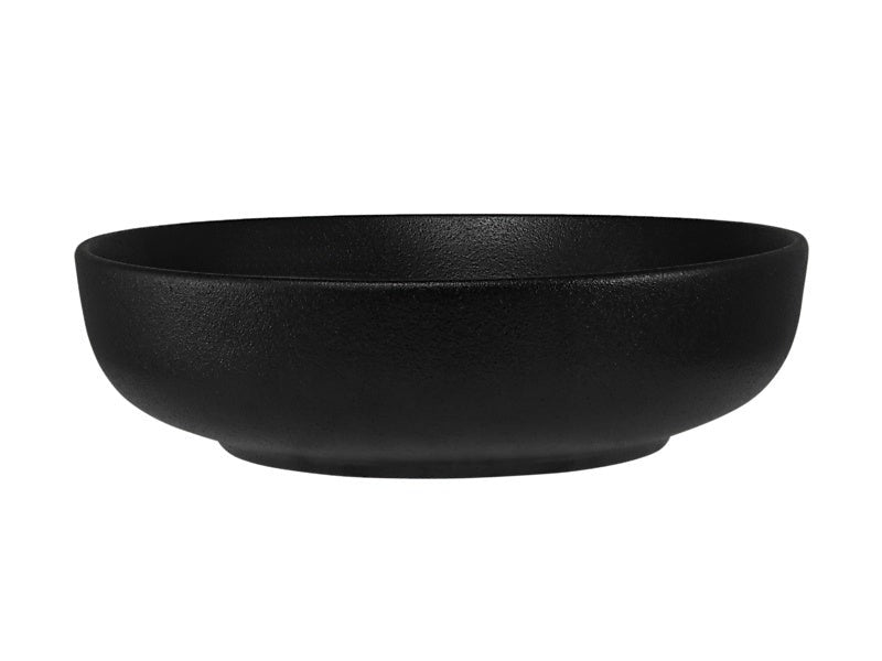 Mw Caviar Coupe Bowl 22X6Cm Black