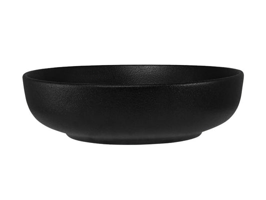 Mw Caviar Coupe Bowl 22X6Cm Black