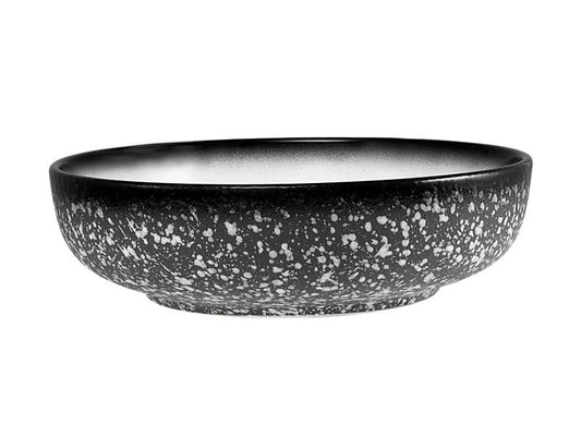 Mw Caviar Granite Coupe Bowl 22X6Cm