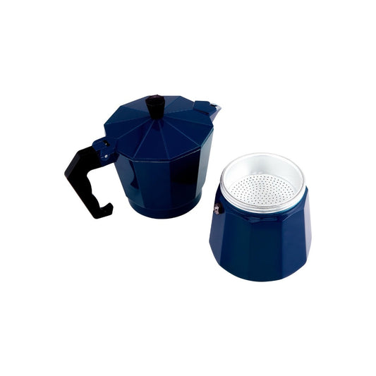 Mw Blend Traditional Stovetop Espresso Maker 6cup Navy Gift Boxed