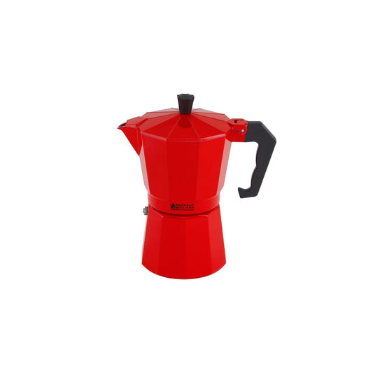 Mw Blend Traditional Stovetop Espresso Maker 6cup Red