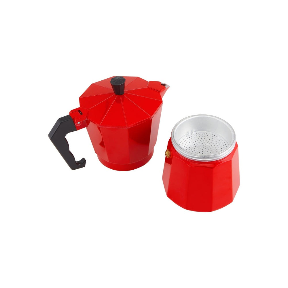 Mw Blend Traditional Stovetop Espresso Maker 6cup Red