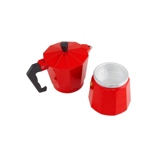 Mw Blend Traditional Stovetop Espresso Maker 6cup Red
