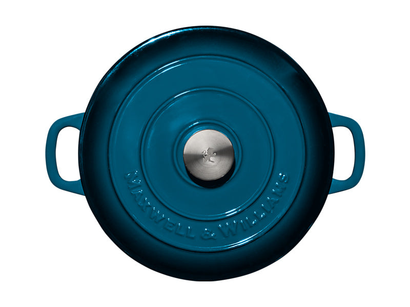 Mw Cast Iron Braiser Midnight Blue 27Cm / 3.3L Gift Boxed