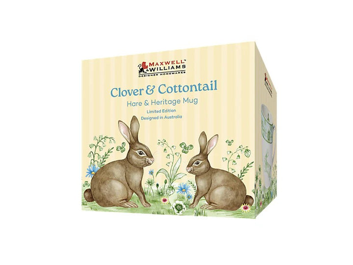 Mw Clover & Cottontail Hare & Heritage Mug 375Ml Gift Boxed
