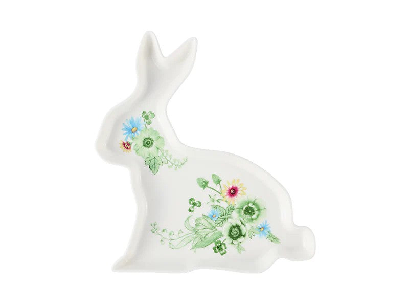 Mw Clover & Cottontail Bunny Dish 21.5X24Cm Gift Boxed