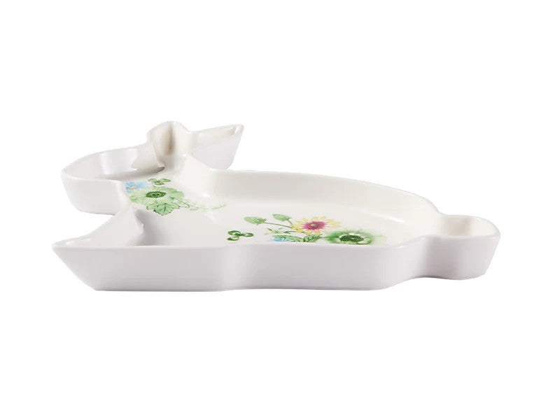 Mw Clover & Cottontail Bunny Dish 21.5X24Cm Gift Boxed