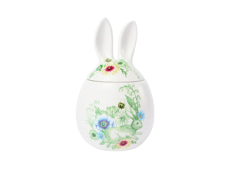 Mw Clover & Cottontail Bunny Canister Gift Boxed