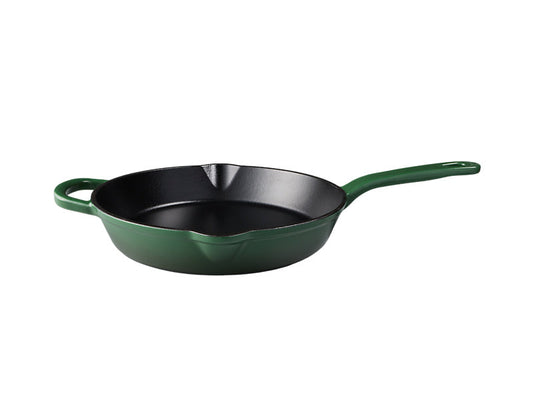Mw Cast Iron Frypan English Racing Green 26Cm Gift Boxed
