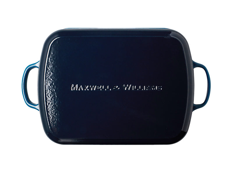 Mw Cast Iron Roaster Midnight Blue 34X26Cm / 5L Gift Boxed
