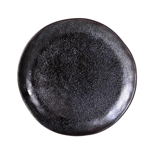 RG EARTH DINNER PLATE - BLACK