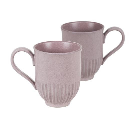 MUG 2PK-LILAC CRAFTED MUG