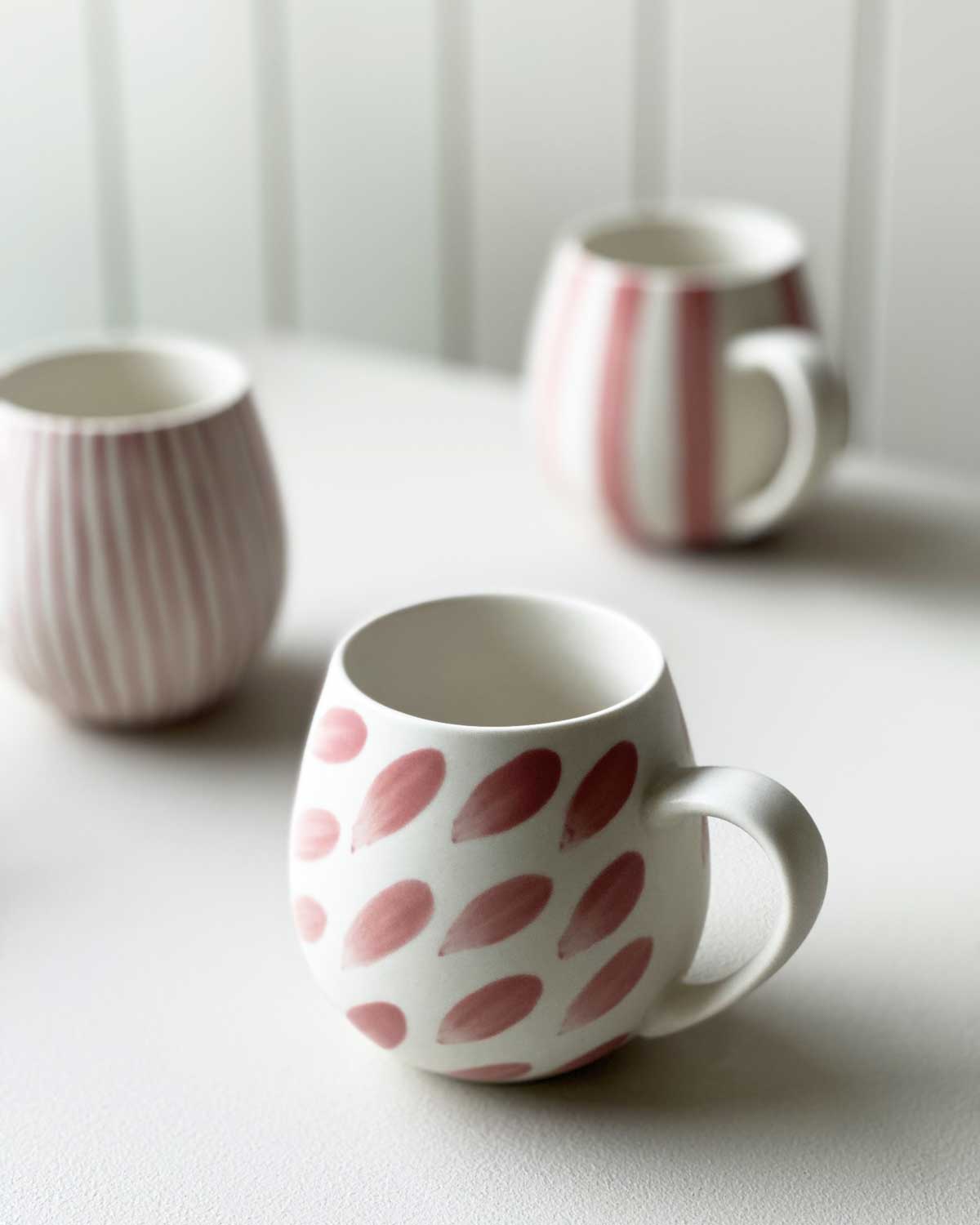 Robert Gordon Mug 4Pk - Rose - Brushed Hug Me