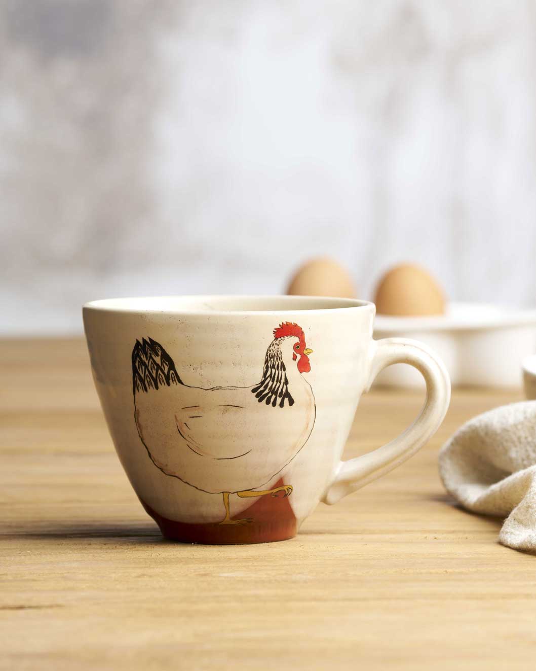 Robert Gordon X Emogen Clark Oversized Mug - Baby Chicken