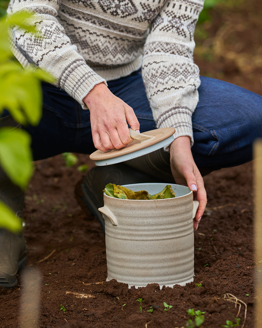 Robert Gordon Compost Bin 4.5L Garden To Table